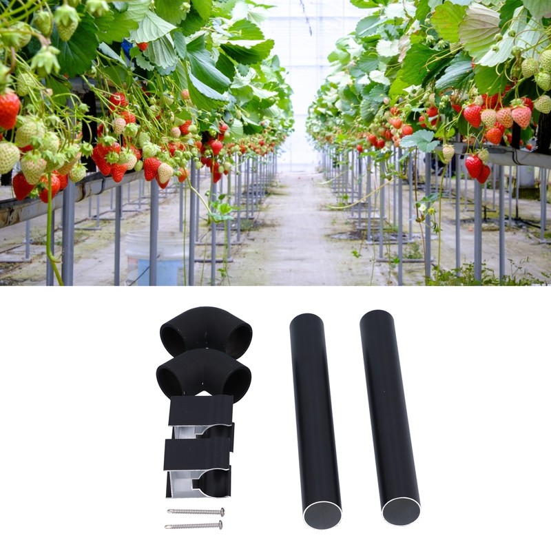 32mm Greenhouse Rainwater Gutter Water Butt Down Pipe Guttering Kits