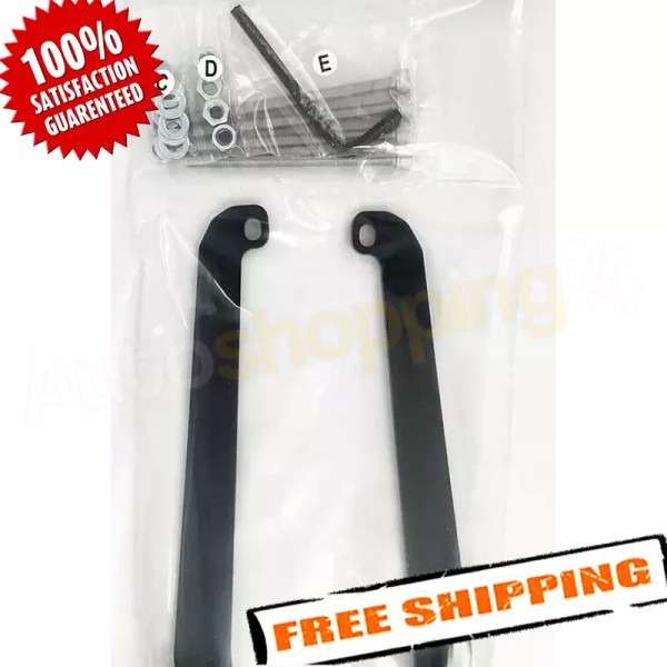 Exposed Racks 8-00-9914 Roof Rack Component Front Brackets and Bolts