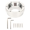 2.76in Steering Wheel Adapter Plate for 13-14inch PCD Steering Wheels,