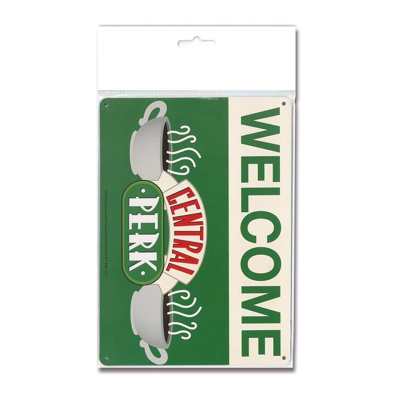 Logoshirt® Friends I Central Perk I Welcome I Retro Tin