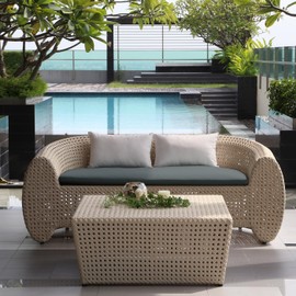 Covers & All Sunbrella Lumbar Pillows Set of 2 White, UV Fade Resistant & Water Repellent Rectangle Lumbar Throw Pillows (Inserts with Covers) for Indoor Outdoor Use