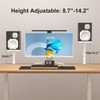 suptek Clamp-on Speaker Stand Desk Mount Set, Height Adjustment, Tilt,