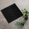 Black Peel and Stick Vinyl Floor Tiles, Self Adhesive Waterproof