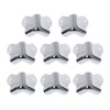8 x Metal Speaker Corner Brackets for Musical Instruments Guitar