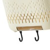 Wall Mounted Chopstick Holder with Hooks Self Adhesive Wall Mounted