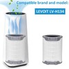 Kaulolado Lv-h134 replacement filter, Filter Activated Carbon Filter, Compatible with
