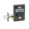 Copper Creek DBF3410TB Square Electronic Keypad Deadbolt, Tuscan Bronze