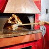 SHANGPEIXUAN Pizza Oven Brush Brass Bristles with Steel Scraper 60