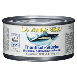 La Miranda Tuna Pieces 185g