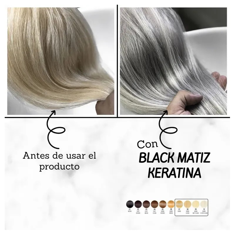 2 Keratina Black Matiz Jehesmipa Original