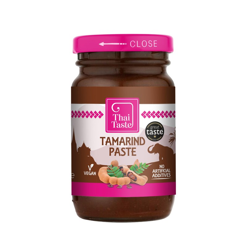 Thai Taste Tamarind Paste (Makham Piek) 130g - Pack of
