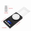 Mini Portable High Accuracy 0.001g Pocket Jewelry Scale with LED