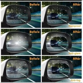 Taej 85 Pack 10 Pares D Micas Antiempañantes Para Retrovisor De Auto