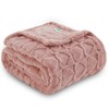 NEWCOSPLAY Super Soft Twin Blanket Dusty Pink Love Premium Silky