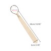 [Allegra K] Men's Necktie Low Tie Flat Stripe Adjustable Zipper
