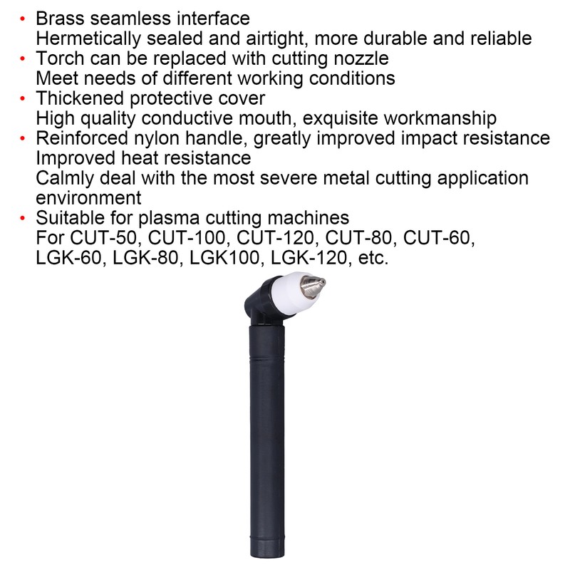 Plasma Cutting Torch Head Hand Use Machine Gun Body Welding