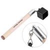 MUNEFE 2 in 1 Chalk Set,Billiard Snooker Stick Chalk Holder,Portable
