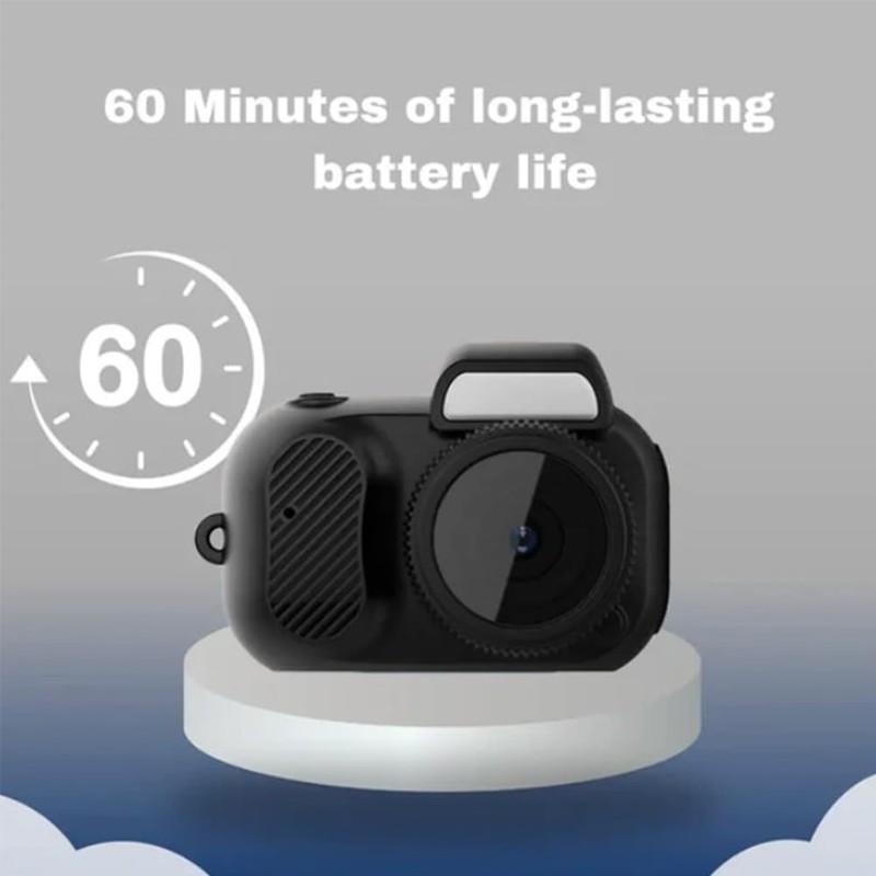Gsnagole Keychain Camera, World's Smallest 1080P HD Mini Camera, Retro