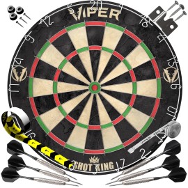 Viper By Gld Products Shot King Regulation Bristle Steel Tip Dartboard