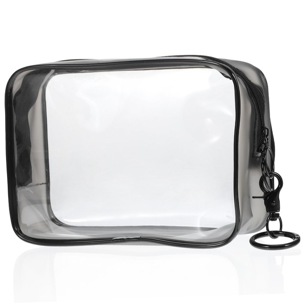 Ipetboom 1pc Clear Figure Display Bag, Portable Small Doll Storage
