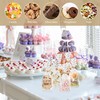 200 Pcs Wildflower Party Cellophane Treat Bags 10.8 x 4.9