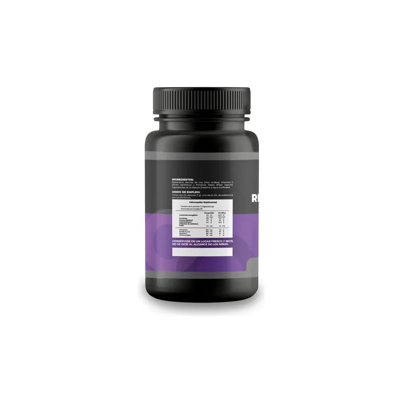 Combo Antioxidante Resveratrol, Pimienta Negra Y Nad