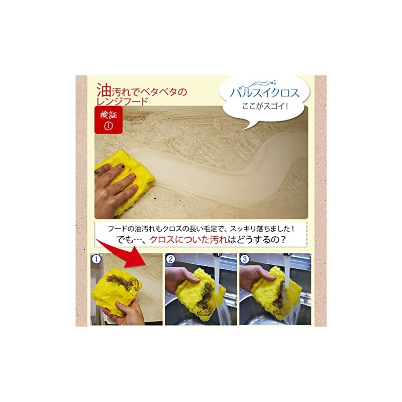 Copa Corporation T0100100-17 Pulse Cloth Set of 5, Blue, Yellow,