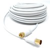 DRUT 15m RF TV Aerial Male to F Type Connector