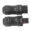 2Pcs Waterproof Power Connector 3 Pin Temperature Resistant Micro Reverse