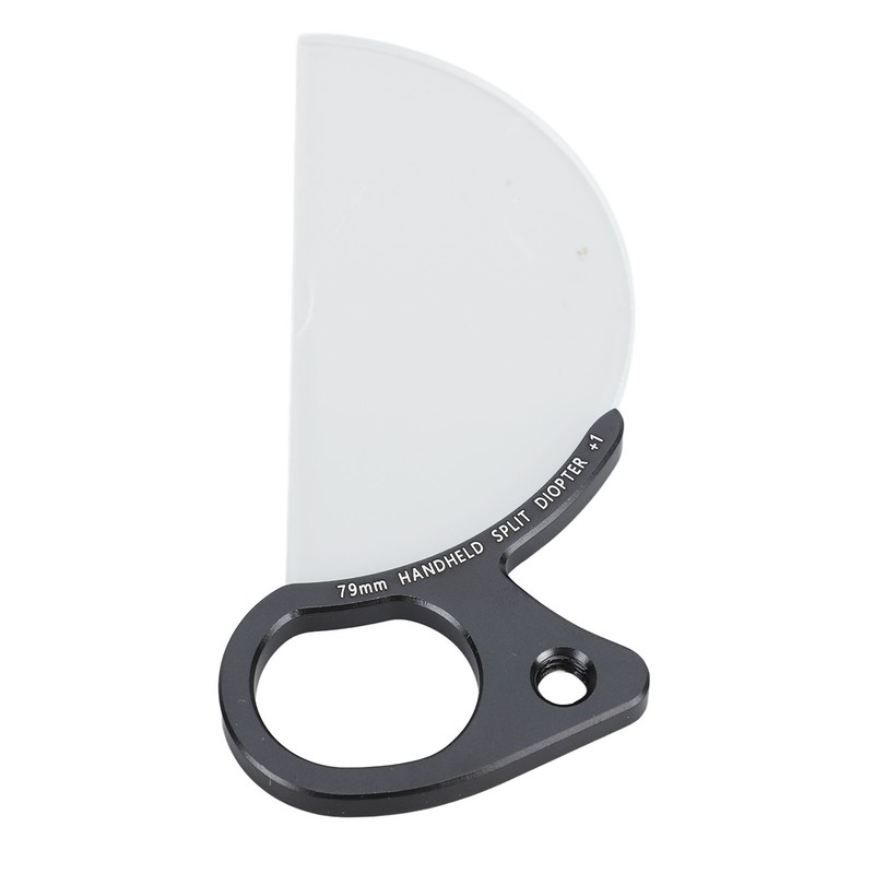 Handheld Split Diopter Filter 79mm Foreground +1 Blur Optical Glass