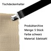 QZKJQDD Pack of 5 tablecloth holders, adjustable elasticity tablecloth clips,