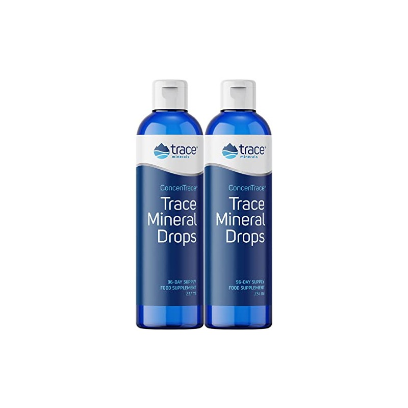 Trace Minerals ConcenTrace Trace Mineral Drops (237 ml, 2 Pack)