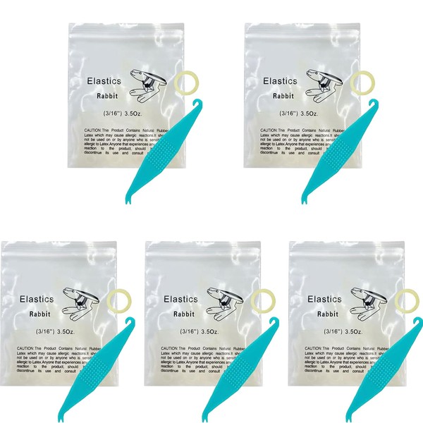500 Pcs Orthodontic Elastic Bands, 3/16 Inch Braces Bands with