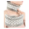 LANYANZI Cervical Collar Brace, Silicone Cervical Collar, Breathable Adjustable Neck