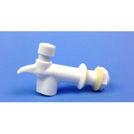 Replacement Water Spigot Faucet Dispenser Reid Valve White Aqua Garden Crock H2O