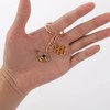 WAHKSR 1 Small Bee Key Ring Animal Key Chain Decoration