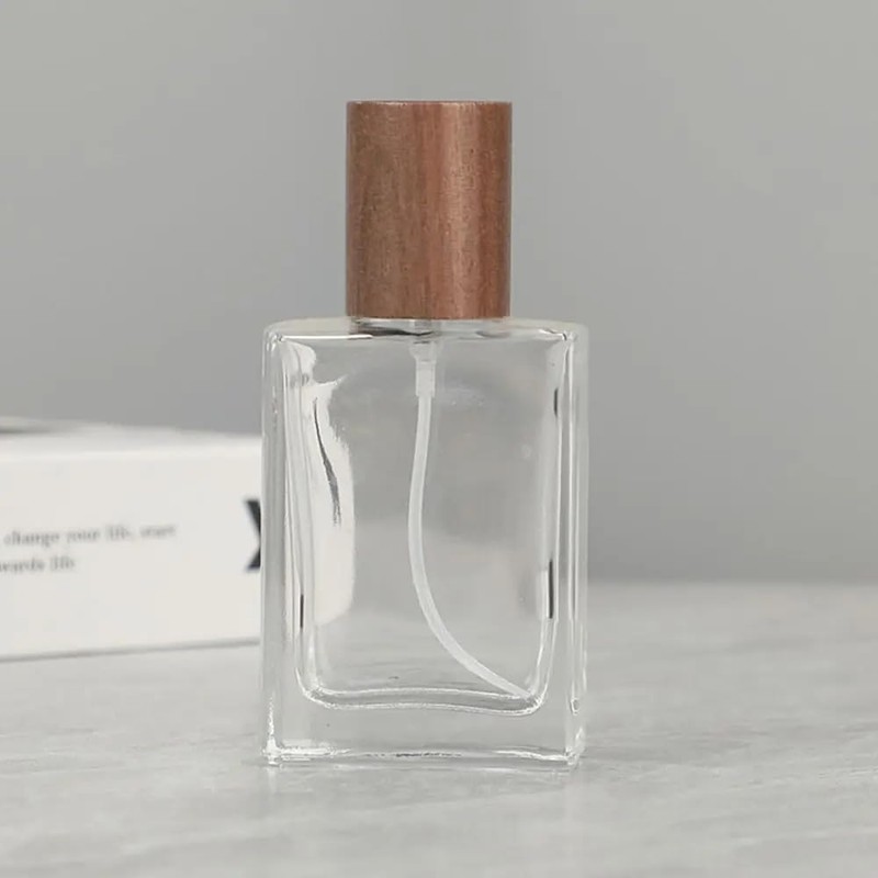 SCOLAND 30/50ml Perfume Bottle Glass Refillable Perfume Atomizer Bottle with
