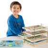 Melissa & Doug Puzzle Storage Rack - Wire Rack Holds