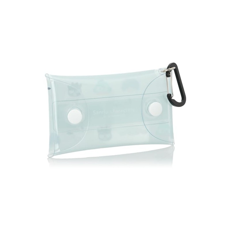 Sanrio Sanrio0055 Clear Multi Case, Small Size, with Carabiner, Small