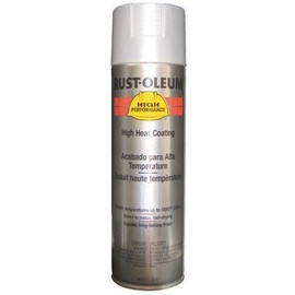 Rust-Oleum - High Performance V2100 System High Heat Coating Aerosols 838 High Temp. Aluninumfinish: 647-V2116838-838 high temp. aluminum finish [Set of 6]