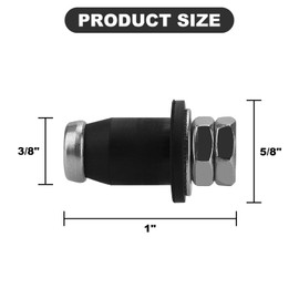 UYZO Water Tank Sensors for RecPro RV Water Tank Gauge Systems, Screw-in Water Level Sensors for Fresh, Gray or Black Water Tank 6 Pack