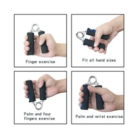 Fitness Maniac 2X Exercise Foam Hand Grippers Forearm Grip Strengthener Grips heavy Exerciser