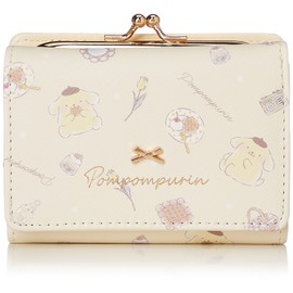 [アルディ] Sanrio Ladies' Trifold Coin Purse Wallet, pom pom pudding