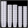 50 Pcs Plastic Measuring Cups, Resin Mixing Cups, Epoxy Mixing