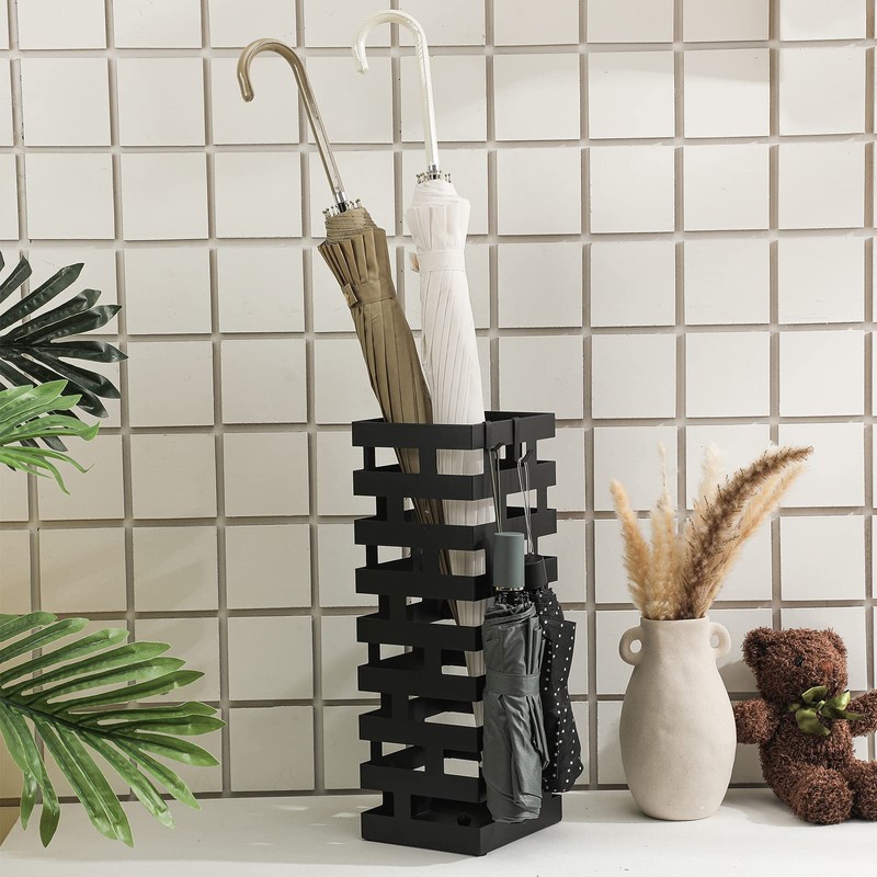 Tudomro Umbrella Stands for Entryway Large Metal Umbrella Holder 6.3