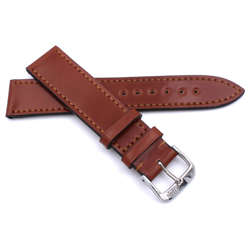 RIOS1931 Lwiw 18 mm High-Quality Classic Shell Cordovan Leather Bracelet