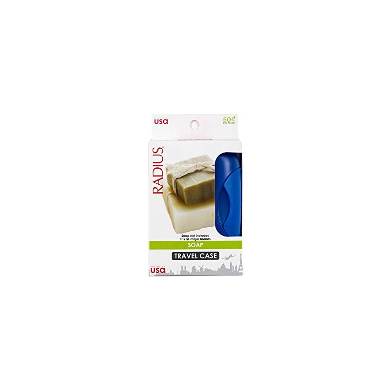 RADIUS Soap Travel Case (1 Case) - Colours may vary