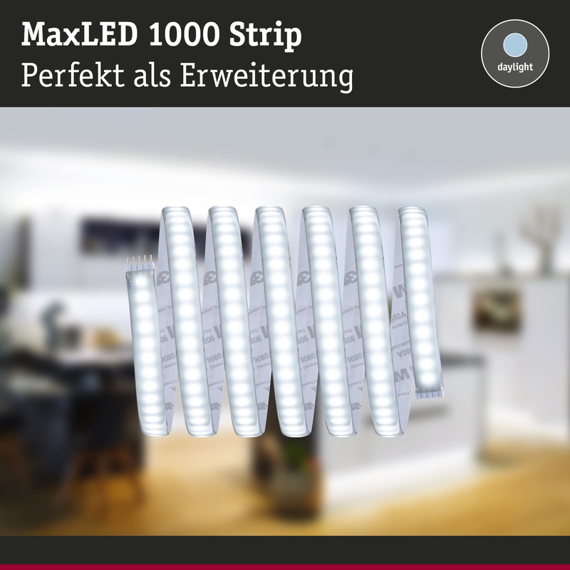 Paulmann 70553 LED Stripe MaxLED 1000 Daylight White 2.5 m