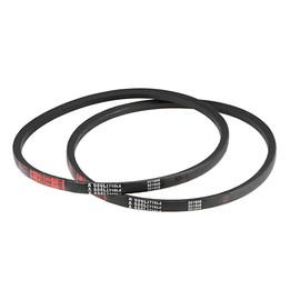 sourcing map A686 V-Belts 686mm Inner Girth 13mm Top Width 8mm Thickness A-Section Rubber Drive Transmission Belt 2pcs