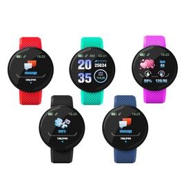 D18 1.3in Intelligent Watch Sports Waterproof Smartwatch Heart Rate Sleep Monitoring Sedentary Remind Wristband